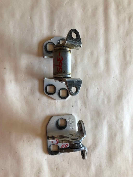2014 TESLA S Hatchback Front Door Hinge Upper and Lower Right Passenger Side G