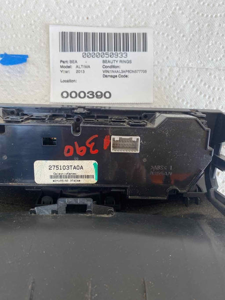 2013 - 2014 NISSAN ALTIMA 2.5L Sedan Heater AC Manual Control OEM 275103TA0A T