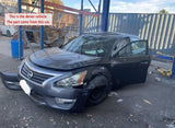 2013 NISSAN ALTIMA Sedan Front Bumper Reinforcement Bracket Left Driver Side T