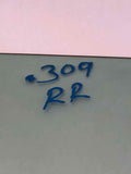 2012 CHEVY SONIC Sedan Rear Door Glass Window Right Passenger Side RH G