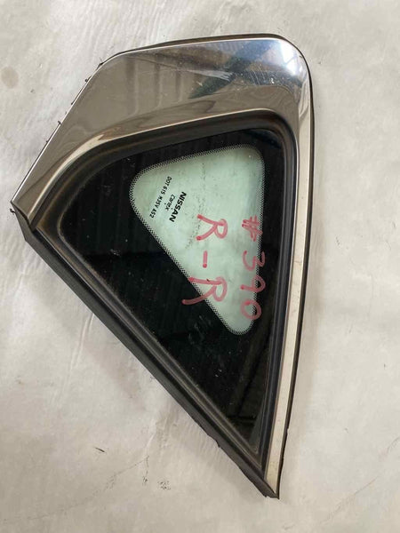 2013 - 2018 NISSAN ALTIMA 2.5L Sedan Rear Quarter Glass Window Right Side RH T