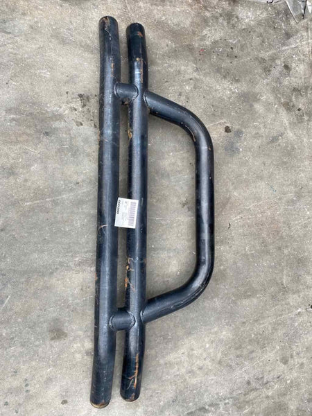 1998 JEEP WRANGLER Dual Tube Double Tubular Front Bumper with Angled Hoop Steel