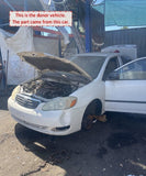 2005 TOYOTA COROLLA Sedan Interior Manual Door Window Crank Handle Regulator G