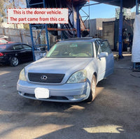 2002 LEXUS LS430 Sedan 4.3L Front Bumper Impact Absorber 8 Cylinder A/T G