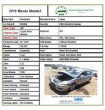 2010 MAZDA 5 2.3L Hatchback Flex Repair Exhaust Pipe Automatic Transmission T
