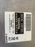 2002 TOYOTA CAMRY XLE Sedan Engine Electronic Control Module (ID 89666-06220) T