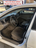 2002 - 2006 TOYOTA CAMRY LE Sedan Front Passenger Side Door Glass Window Right