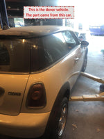 2009 MINI COOPER Hatchback Rear Back Seat Belt Lap & Shoulder Belt Left Side LH