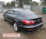 2009 - 2017 VW CC Sport Sedan Rear Back Vent Glass Window Left Driver Side LH