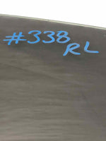 2009 - 2017 VW CC Sport Sedan Rear Back Vent Glass Window Left Driver Side LH
