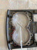 2022 TESLA MODEL 3 Front Center Console Dual Cup Holder Trim Cover Surround