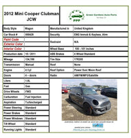 2012 BMW MINI COOPER CLUBMAN JCW Wagon 1.6L Vacuum Tank Air Cleaner Resonator G