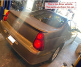 2006 - 2007 CHEVROLET MONTE CARLO Windshield Wiper Washer Fluid Reservoir Bottle
