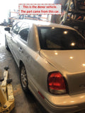 2002 HYUNDAI XG350 Sedan 3.5L FWD Interior Rear View Mirror Manual Dimming