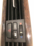 2011 BMW 328I SULEV Sedan Dash Center & RH Air Vents w/ Wood Trim & Start Switch