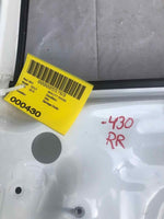 2015-2019 GOLF Wagon 2.0L 4 Door Rear Door White Right Passenger Side