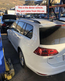 2015 GOLF EXCEPT GTI Wagon Interior Ceiling Reading Light Lamp Overhead Dome G