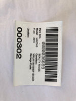 2015 MAZDA 3 Mazda3 Hatchback Trim Rear Panel Trunk End Trim Scuff Plate
