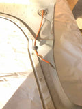 2002 - 2004 JEEP LIBERTY 3.7L Wagon Fender Right Paint Code: PW1 Color White M