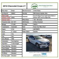 2012 CHEVROLET CRUZE LT Sedan Rear Back Decklid Trunk Trim Molding Chrome A