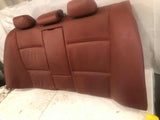 2011 BMW 328 SERIES Sedan Rear Seat Upper Cushion Leather Assembly w/ Headrest A