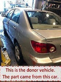 2003 TOYOTA COROLLA CE Sedan 1.8L Front Bumper Face Reinforcement Impact Bar G
