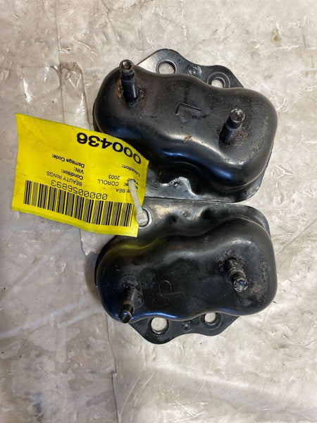 2003 - 2008 TOYOTA COROLLA Rear Bumper Reinforcement Bracket Left & Right Side G