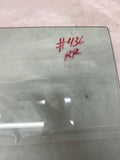 2003 - 2008 TOYOTA COROLLA Sedan Rear Door Glass Window Right Passenger Side G