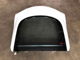 2014 TESLA S Hatchback Rear Trunk Decklid Hatch Tailgate Paint Code PBCW White