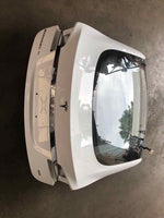 2014 TESLA S Hatchback Rear Trunk Decklid Hatch Tailgate Paint Code PBCW White