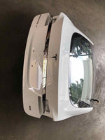 2014 TESLA S Hatchback Rear Trunk Decklid Hatch Tailgate Paint Code PBCW White