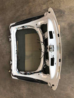 2014 TESLA S Hatchback Rear Trunk Decklid Hatch Tailgate Paint Code PBCW White