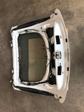 2014 TESLA S Hatchback Rear Trunk Decklid Hatch Tailgate Paint Code PBCW White