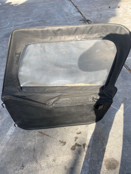1987 - 1993 JEEP WRANGLER 2 Door Front Door Assembly Black Left Driver Side LH G