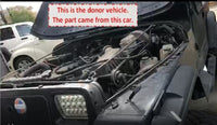 1987 - 1993 JEEP WRANGLER 2 Door Front Door Assembly Black Left Driver Side LH G