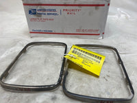 1991 JEEP WRANGLER YJ 2 Head Light Lamp Retainer Trim Ring Pair Left and Right