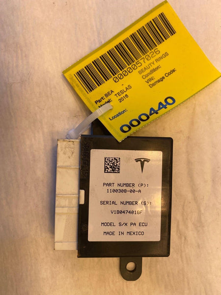 2016 TESLA S Hatchback Park Assist Aid Computer Control Module (1100308-00-A) G