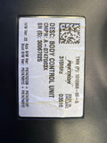 2016 TESLA S Hatchback Body Control Module Unit BCM (PIN 1010906-00-G) G