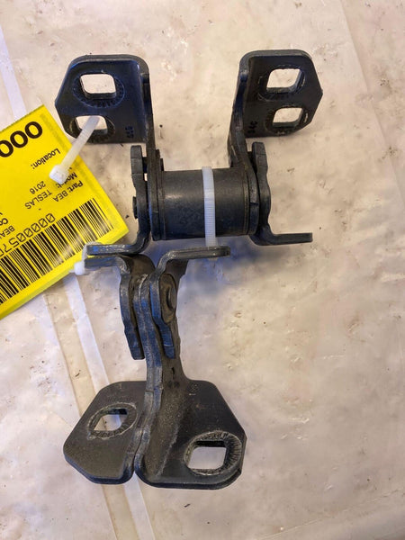 2016 TESLA S Hatchback Front Door Hinge Pair Upper & Lower Right Passenger Side
