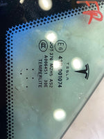 2016 TESLA S Hatchback 4 Door Front Vent Glass Window Right Passenger Side RH G