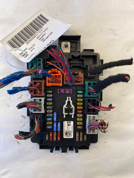2016 TESLA S Hatchback Cabin Fuse Box Under Dash Interior Relay Junction Block G