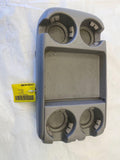 2008 KIA SEDONA Front Center Folding Console w/ 4 Cup Holders & Tray Gray G
