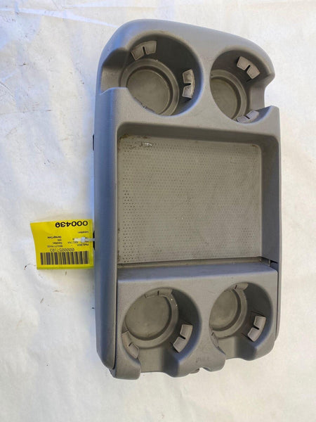 2008 KIA SEDONA Front Center Folding Console w/ 4 Cup Holders & Tray Gray G
