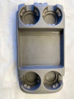 2008 KIA SEDONA Front Center Folding Console w/ 4 Cup Holders & Tray Gray G