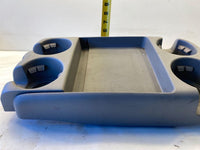 2008 KIA SEDONA Front Center Folding Console w/ 4 Cup Holders & Tray Gray G