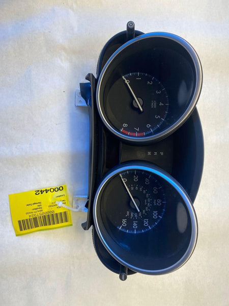2012 - 2013 MAZDA 3 I Sedan 6 Speed Speedometer MPH Instrumental Cluster Gauges