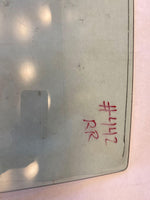 2010 - 2013 MAZDA 3 I Sedan 4 Door Rear Door Glass Window Right Passenger Side G