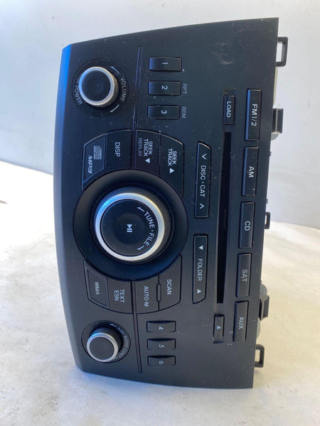 2011 - 2013 MAZDA 3 I Sedan Radio Tuner & Receiver MP3 AM-FM-CD (single disc) G