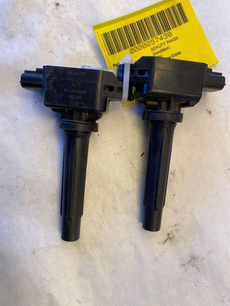 2012 - 2021 MAZDA 3 I Sedan 2.0L 4 Cylinder A/T 2 Pieces Ignition Coil Ignitor G