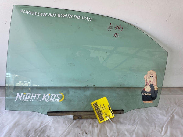2002 - 2006 TOYOTA CAMRY XLE Sedan Rear Door Glass Window Left Driver Side LH G